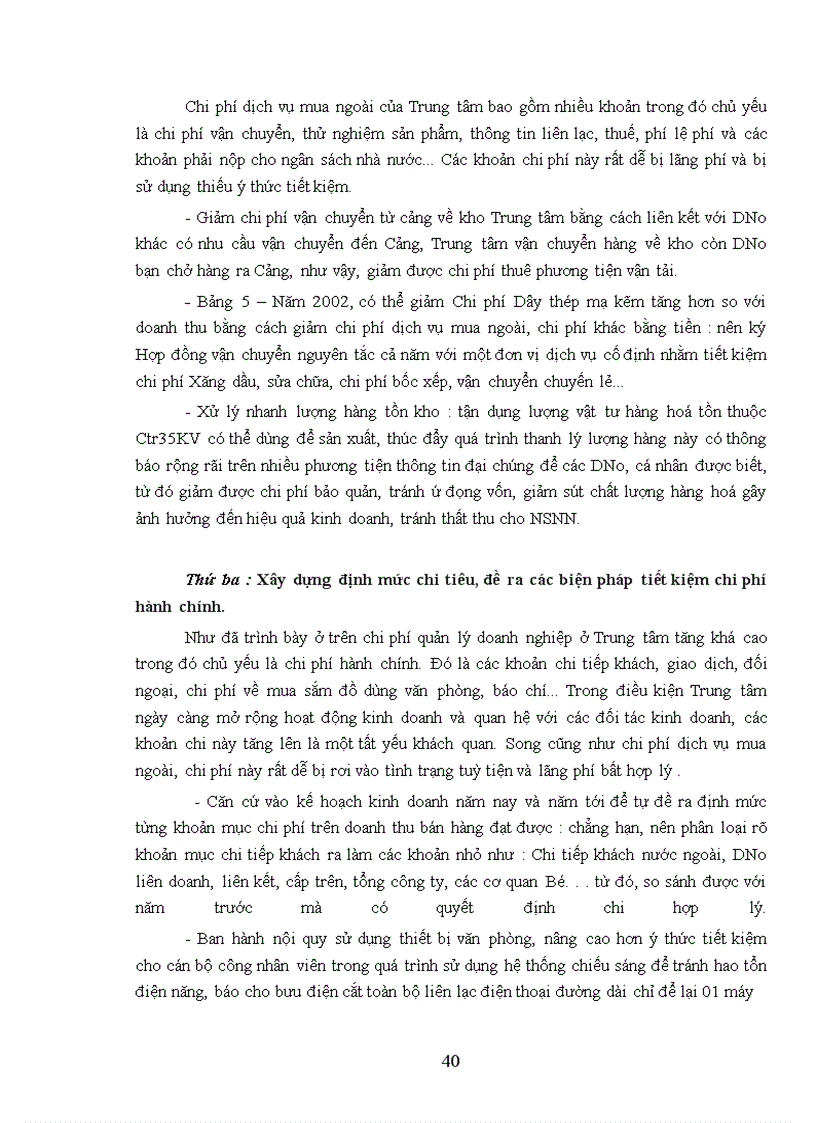 image for page Chi phí sản xuất kinh doanh và các biện pháp quản lý chi phí sản xuất kinh doanh