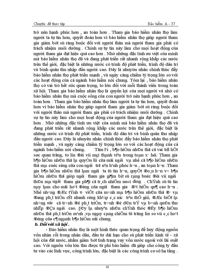 image for page An sinh giáo dục: Thực trạng và một số biện pháp phát triển nghiệp vụ này ở công ty Bảo hiểm nhân thọ