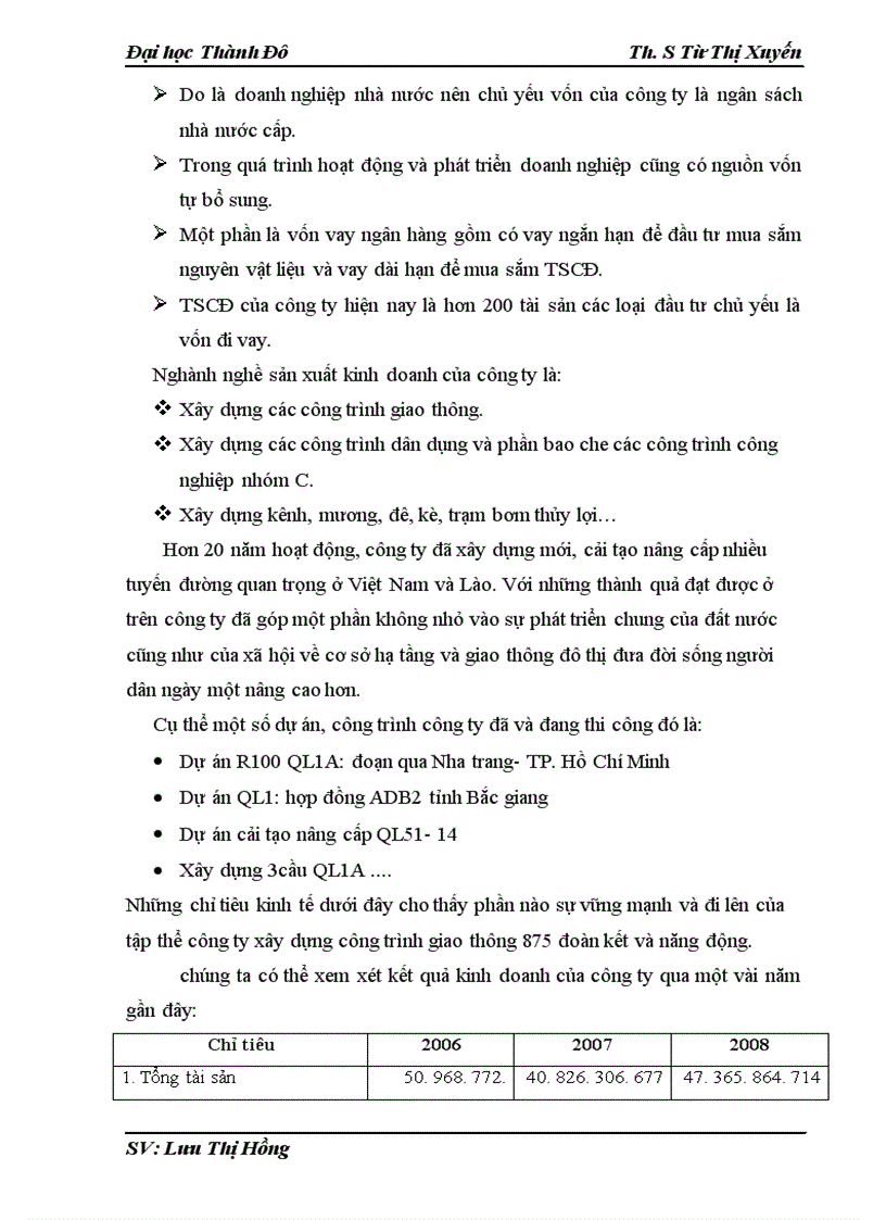 image for page Hoàn thiện kế toán chi phí sản xuất và tính giá thành sản phẩm tại công ty xây dựng công trình giao thông 875