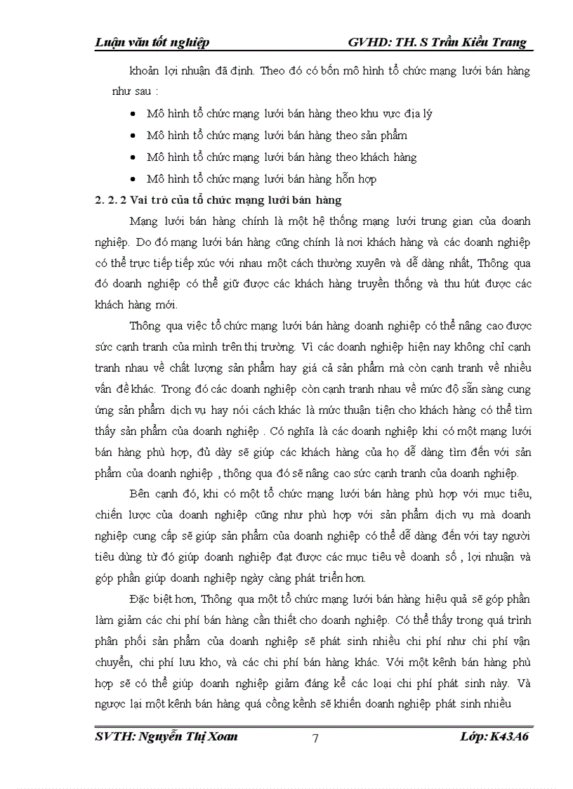 image for page Hoàn thiện tổ chức mạng lưới bán hàng tại công ty TNHH Thiết bị điện Việt Á