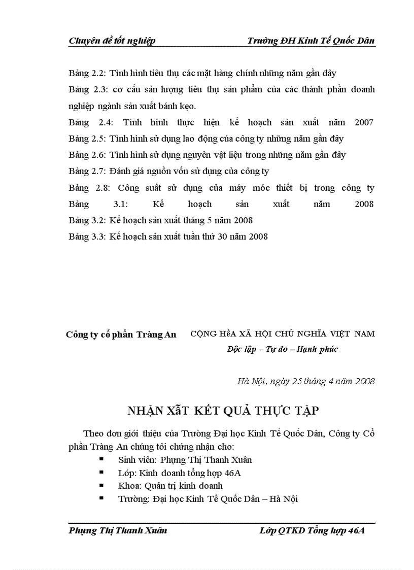 image for page Những giải pháp để xây dựng và thực hiện tốt kế hoạch sản xuất tại công ty cổ phần Tràng an