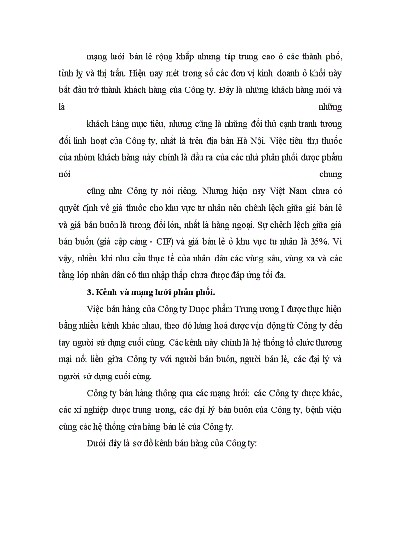 image for page Một số giải pháp nhằm đẩy mạnh bán hàng trong kinh doanh thương mại ở Công ty Dược phẩm Trung Ương I