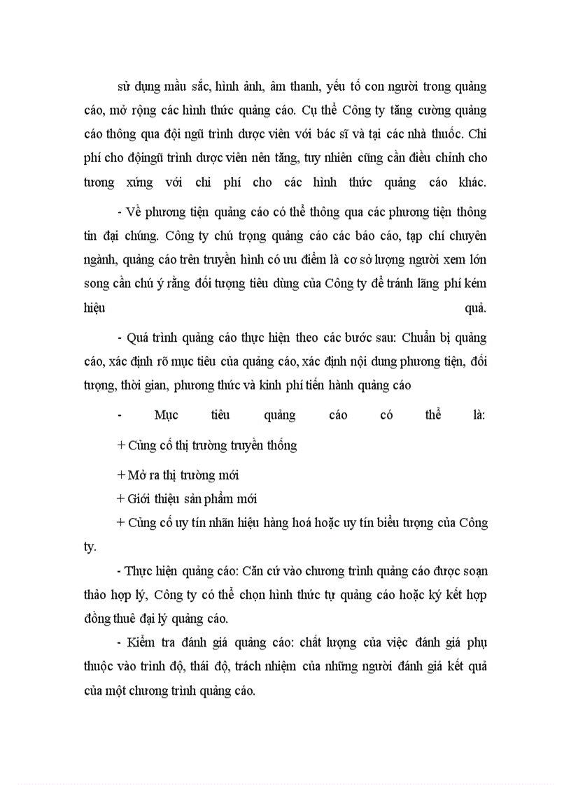 image for page Một số giải pháp nhằm đẩy mạnh bán hàng trong kinh doanh thương mại ở Công ty Dược phẩm Trung Ương I
