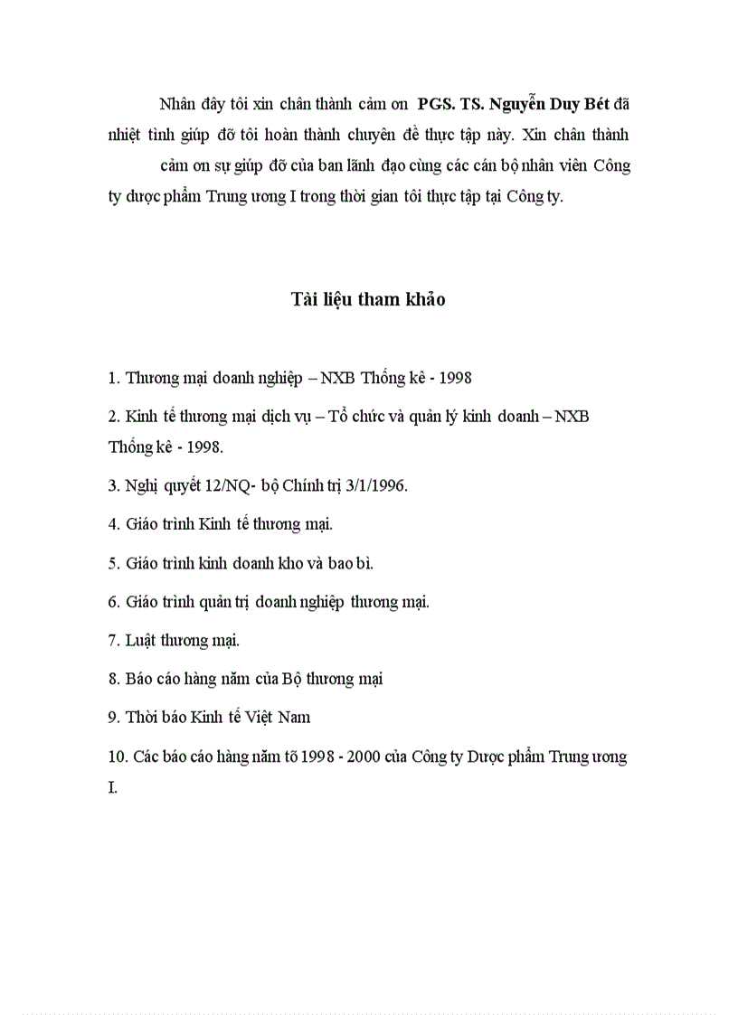 image for page Một số giải pháp nhằm đẩy mạnh bán hàng trong kinh doanh thương mại ở Công ty Dược phẩm Trung Ương I
