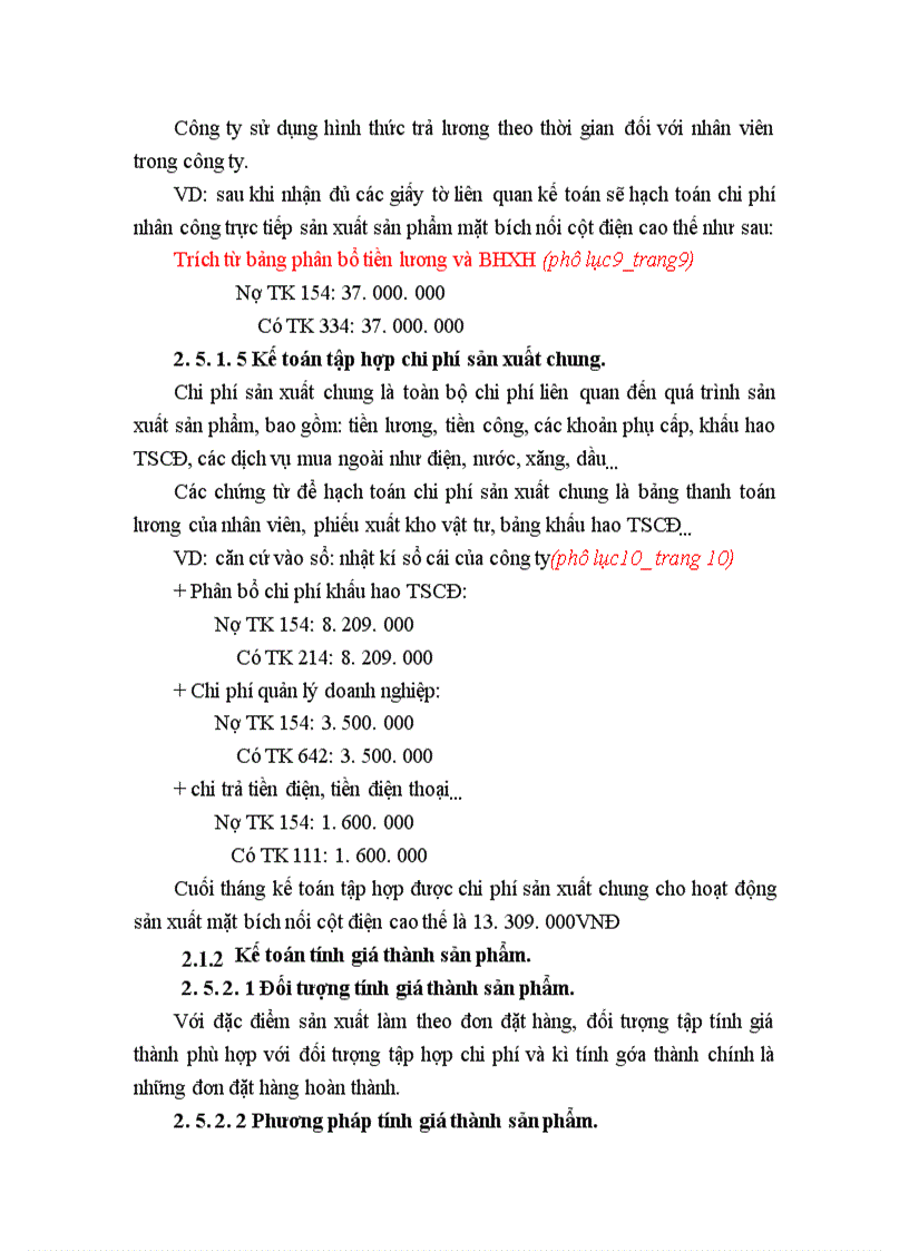image for page Hạch toán chi phí sản xuất và tính giá thành của sản phẩm mặt bích nối cột điện cao thế