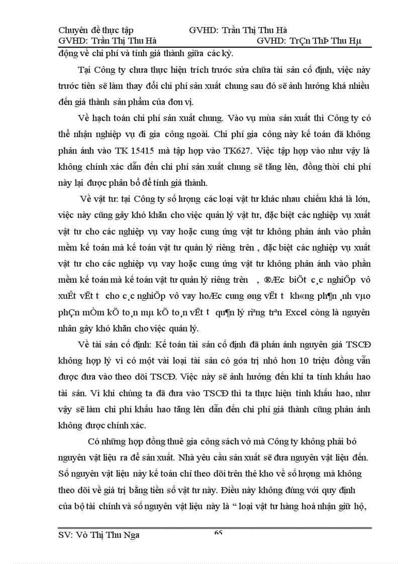 image for page Hoàn thiện Công Tác Kế toán hạch toán chi phí sản xuất và tính giá thành sản phẩm tại Công ty TNHH TM và XNK DVD