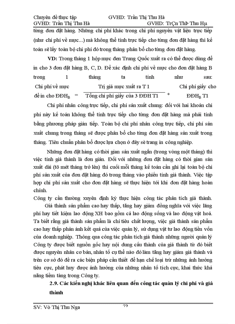 image for page Hoàn thiện Công Tác Kế toán hạch toán chi phí sản xuất và tính giá thành sản phẩm tại Công ty TNHH TM và XNK DVD
