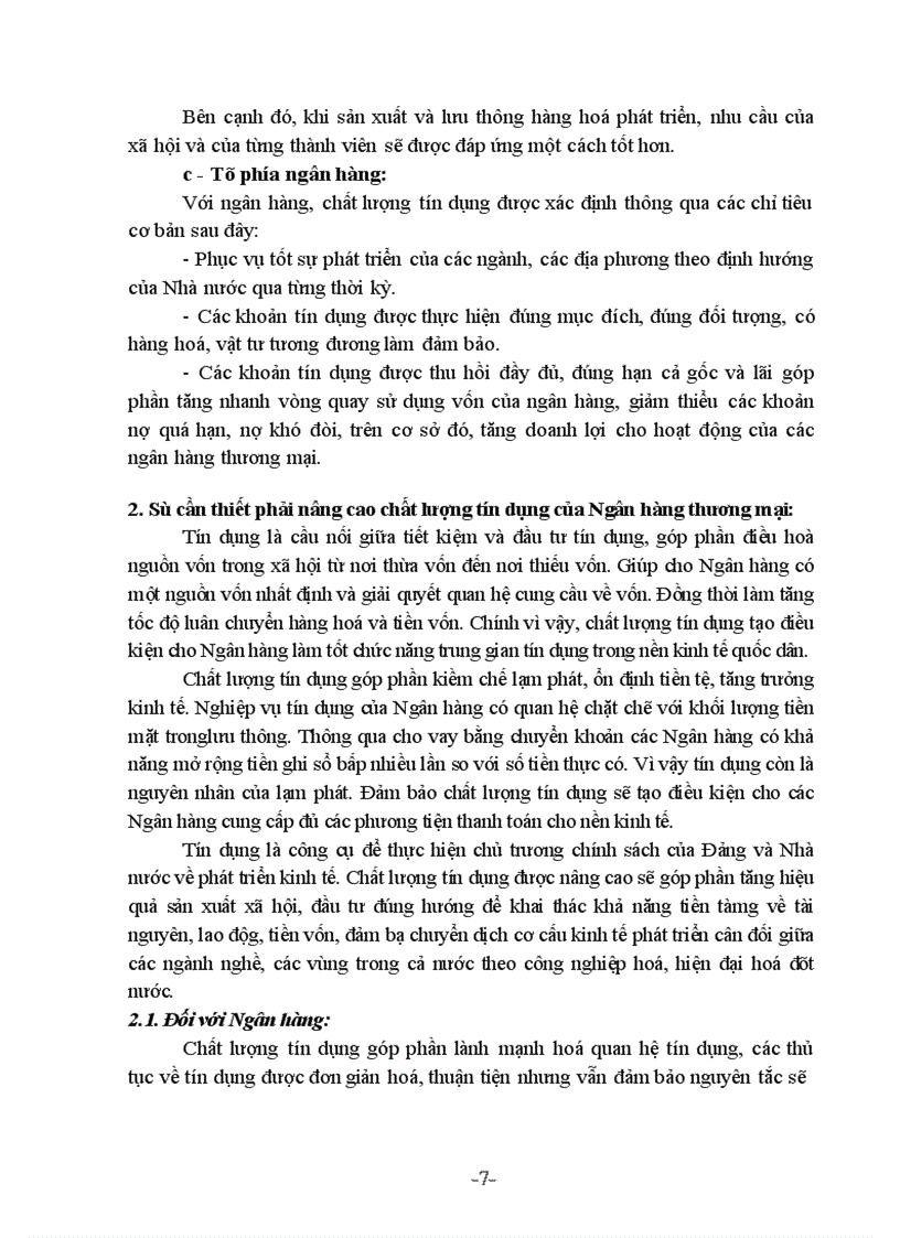 image for page Giải pháp nâng cao chất lượng hoạt động tín dụng tại Ngân hàng Công thương Đống Đa
