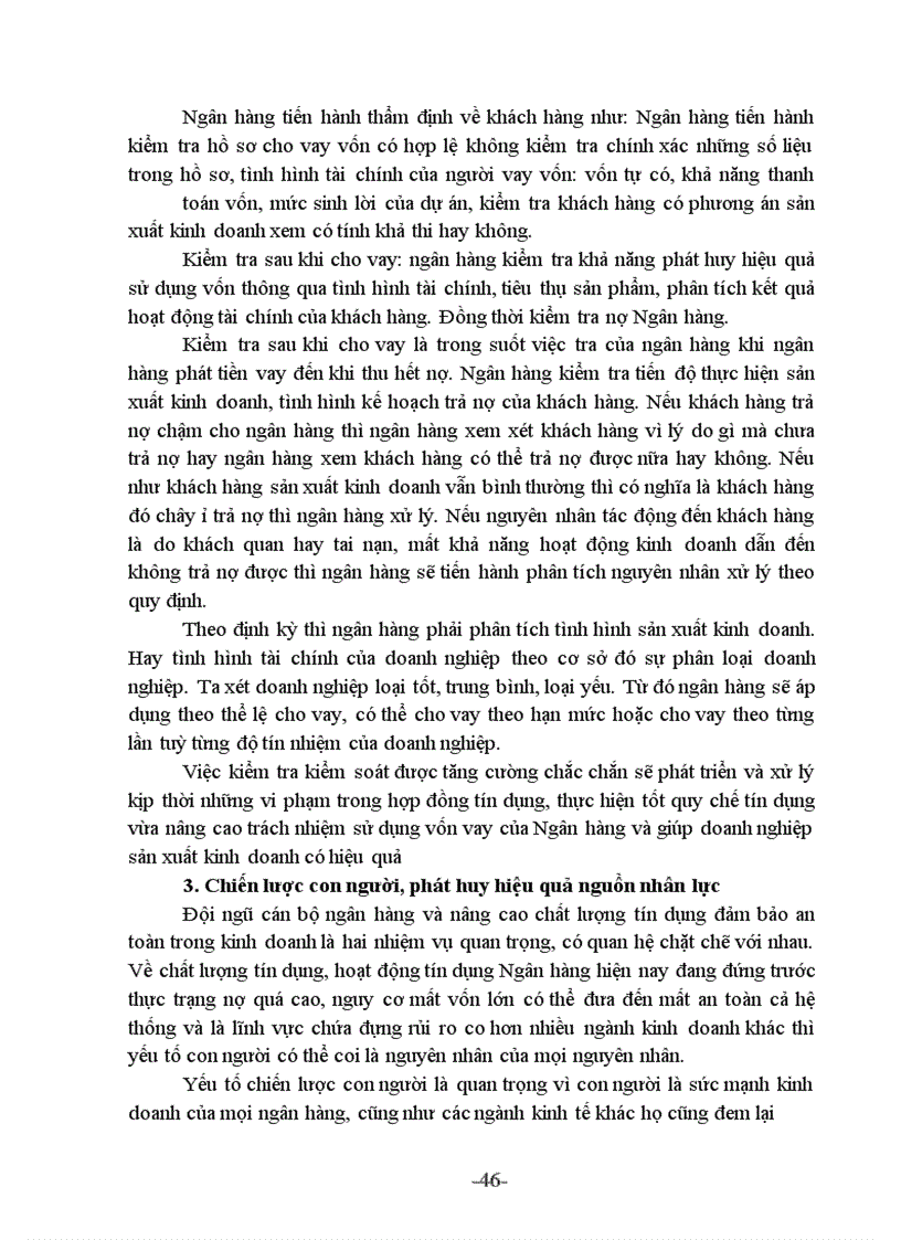 image for page Giải pháp nâng cao chất lượng hoạt động tín dụng tại Ngân hàng Công thương Đống Đa