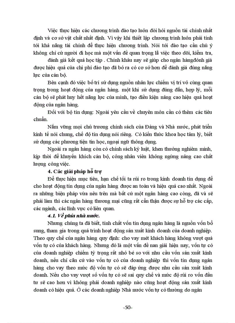 image for page Giải pháp nâng cao chất lượng hoạt động tín dụng tại Ngân hàng Công thương Đống Đa
