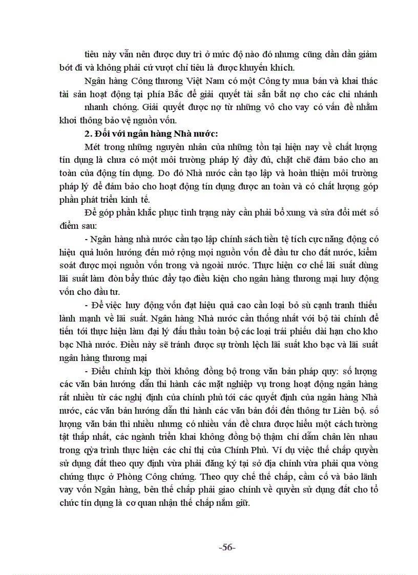 image for page Giải pháp nâng cao chất lượng hoạt động tín dụng tại Ngân hàng Công thương Đống Đa