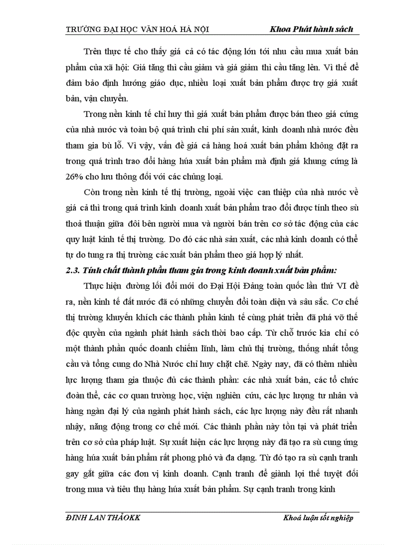 image for page Tình hình kinh doanh xuất bản phẩm của tổng công ty sách Việt Nam trong năm 2002 đến nay