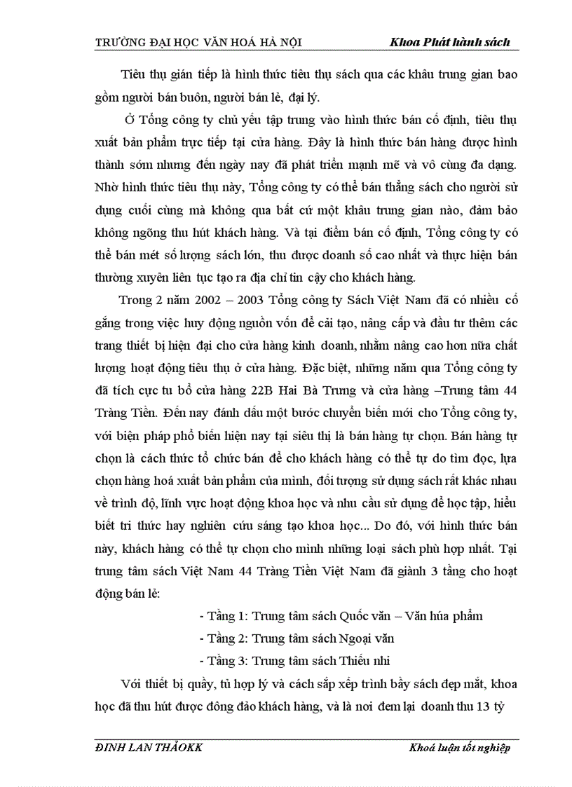 image for page Tình hình kinh doanh xuất bản phẩm của tổng công ty sách Việt Nam trong năm 2002 đến nay