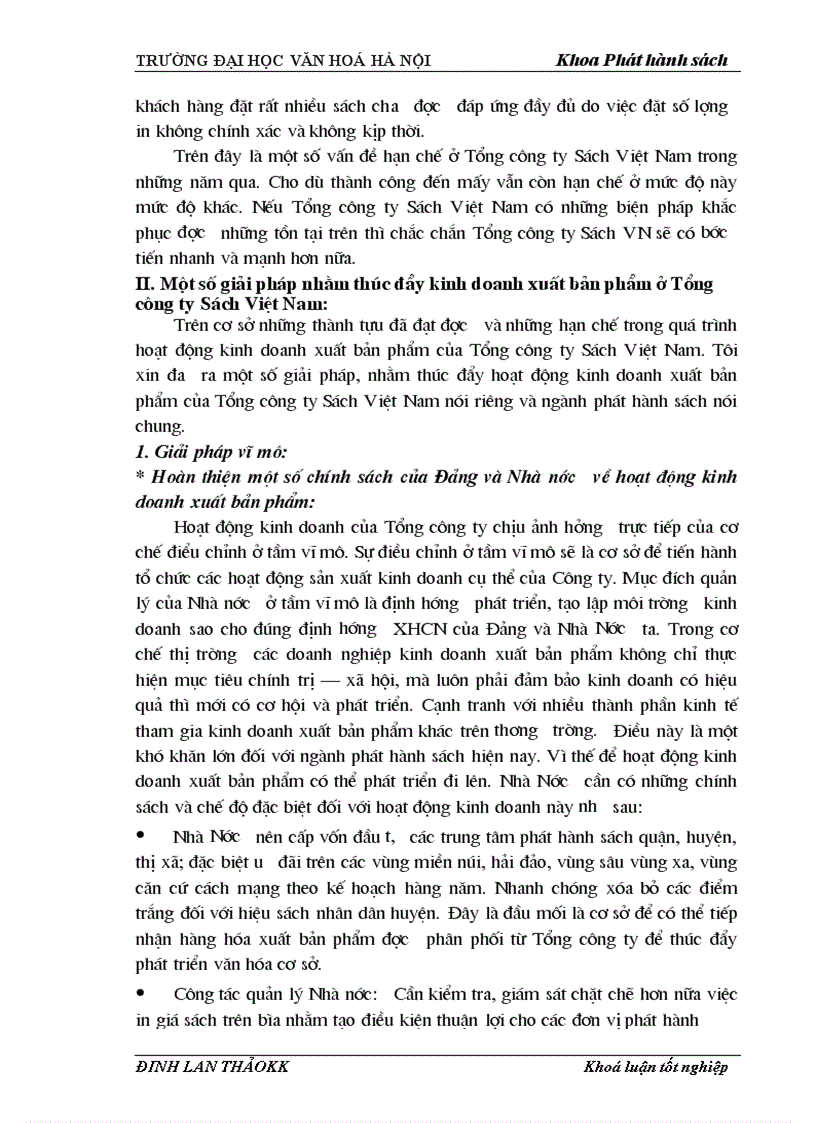 image for page Tình hình kinh doanh xuất bản phẩm của tổng công ty sách Việt Nam trong năm 2002 đến nay