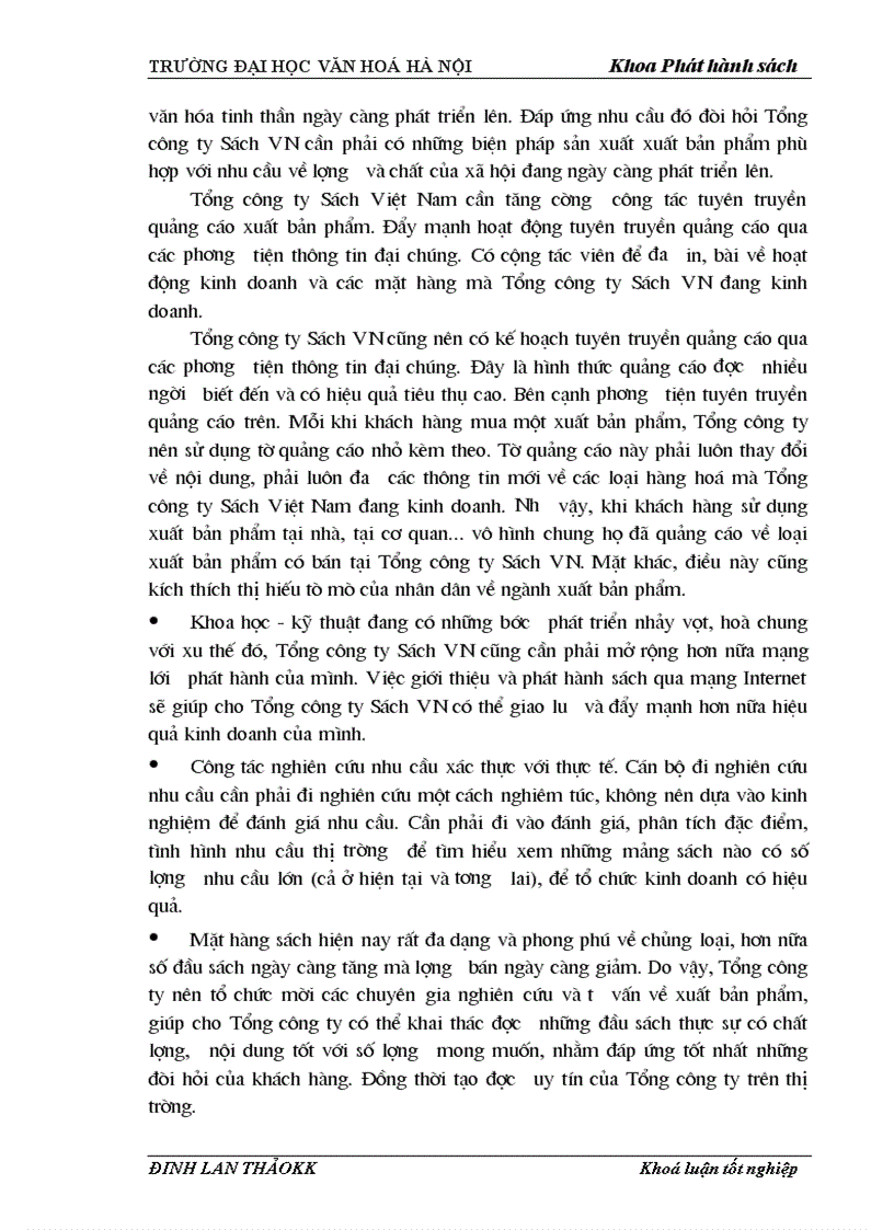 image for page Tình hình kinh doanh xuất bản phẩm của tổng công ty sách Việt Nam trong năm 2002 đến nay