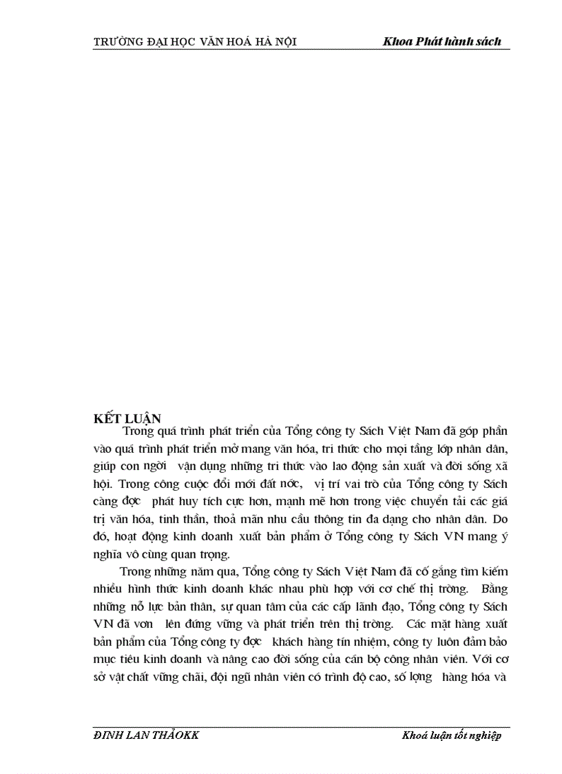 image for page Tình hình kinh doanh xuất bản phẩm của tổng công ty sách Việt Nam trong năm 2002 đến nay