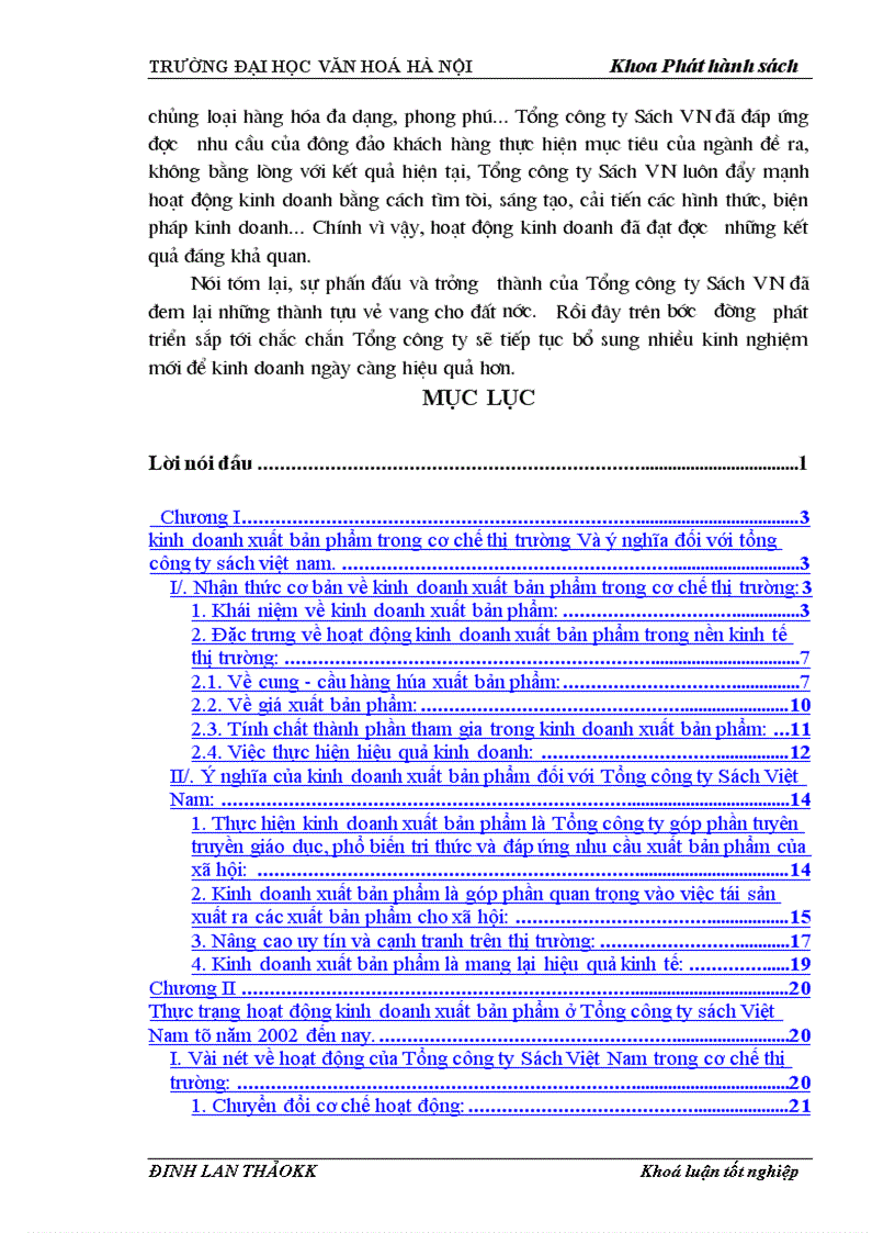 image for page Tình hình kinh doanh xuất bản phẩm của tổng công ty sách Việt Nam trong năm 2002 đến nay