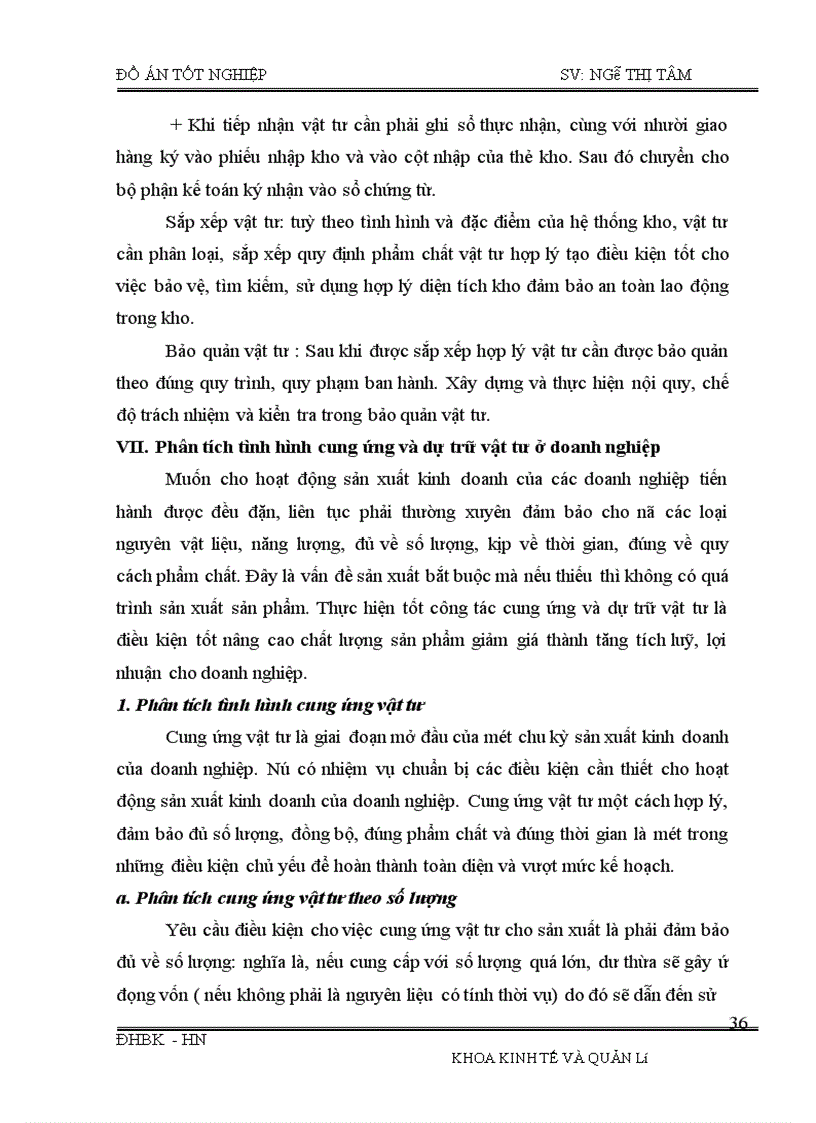 image for page Phân tích tình hình cung ứng, dự trữ và sử dụng vật tư và một số biện pháp nâng cao tình hình cung ứng, dự trữ và sử dụng vật tư tại Công ty cao su sao vàng