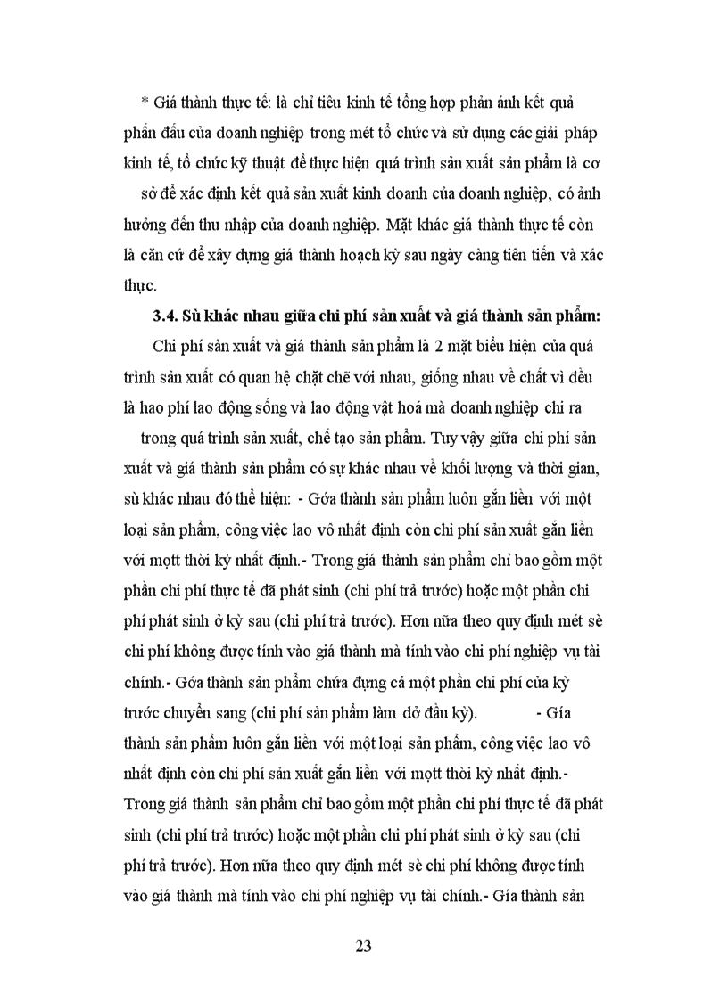 image for page Kế toán tập hợp chi phí sản xuất và tính giá thành sản phẩm tại Công ty Thực phẩm HN