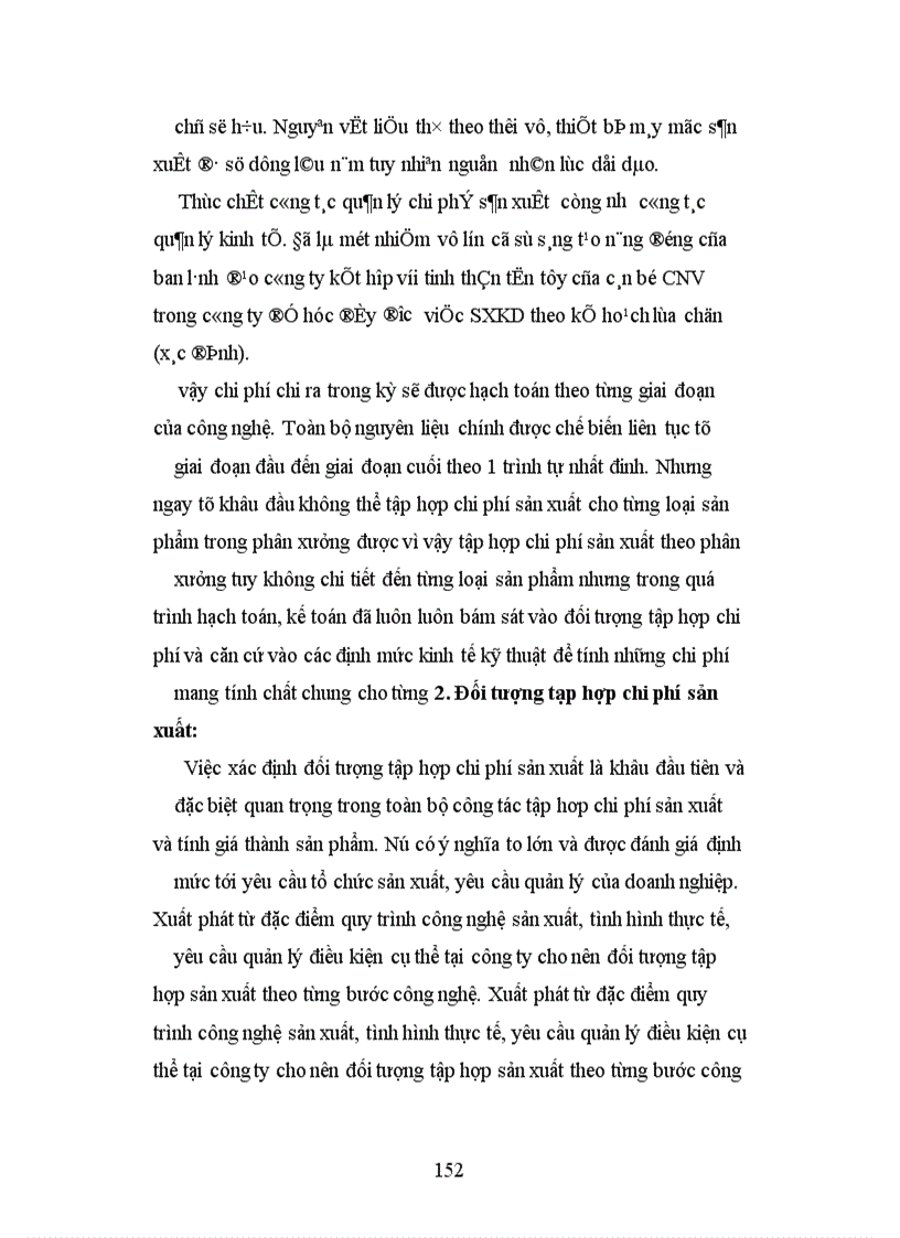 image for page Kế toán tập hợp chi phí sản xuất và tính giá thành sản phẩm tại Công ty Thực phẩm HN