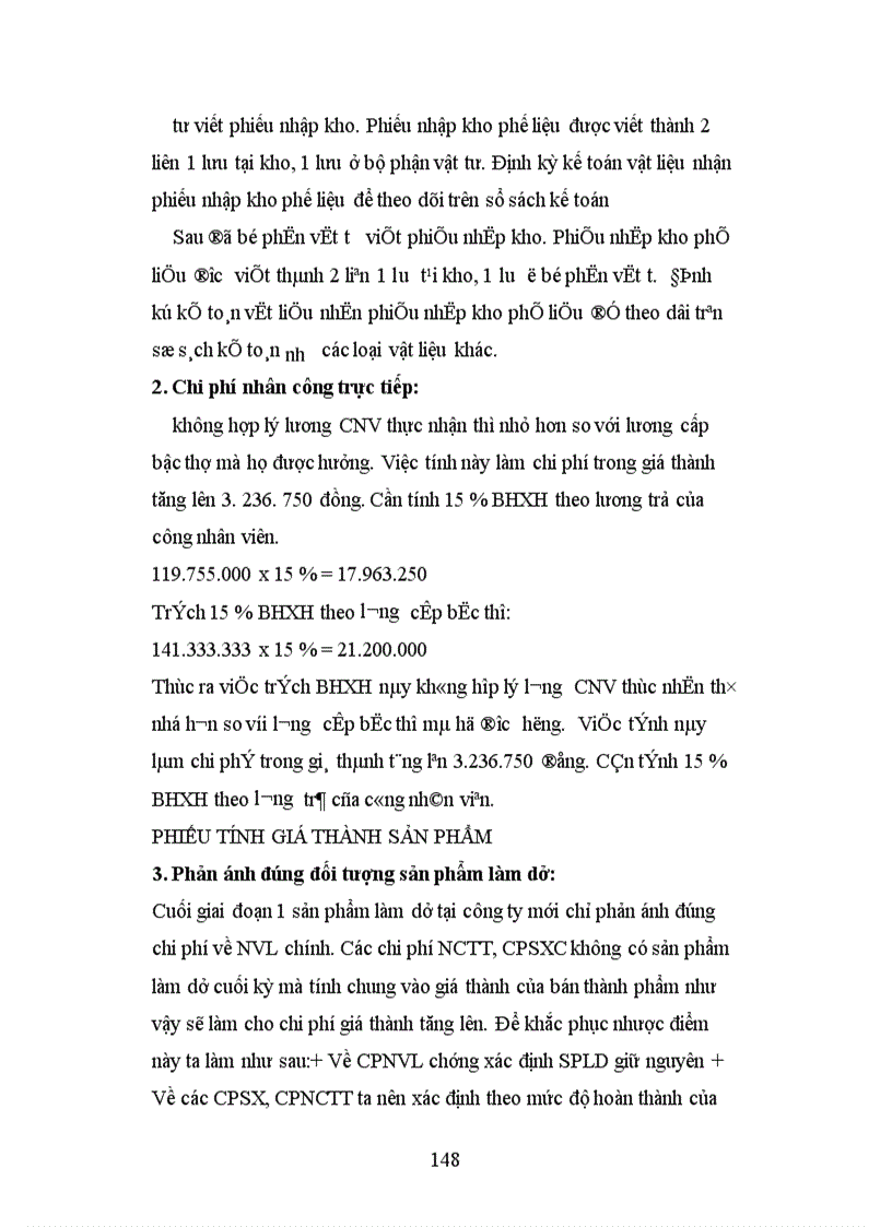 image for page Kế toán tập hợp chi phí sản xuất và tính giá thành sản phẩm tại Công ty Thực phẩm HN