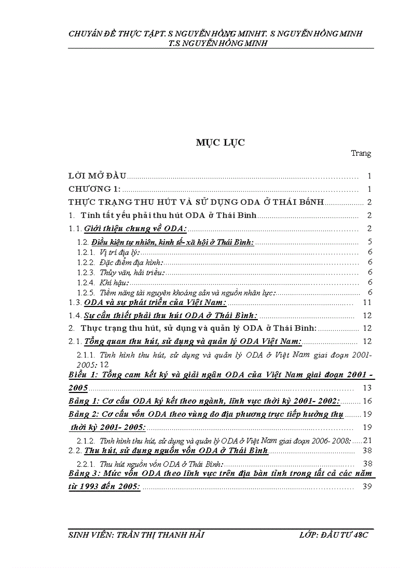 image for page Thu hút, sử dụng nguồn vốn ODA ở Thái Bình