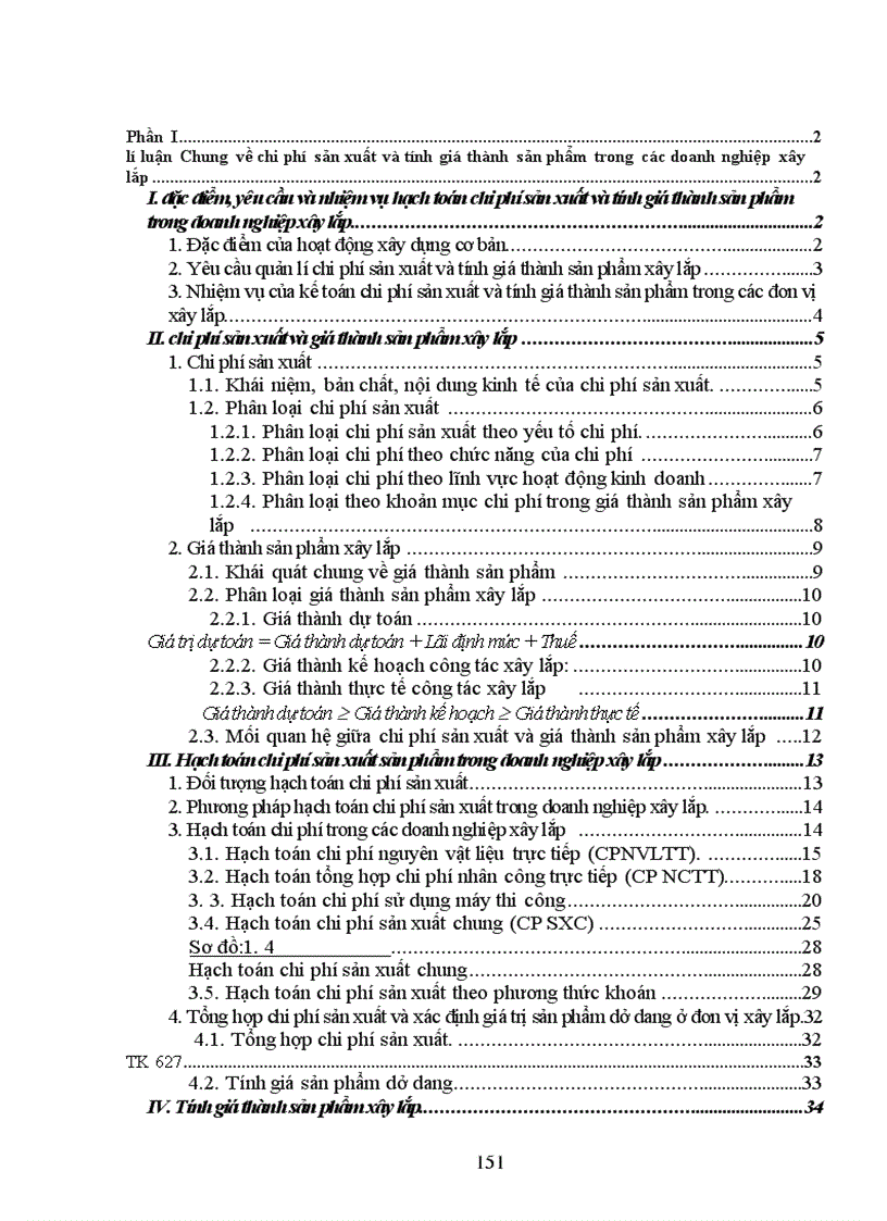image for page Kế toán tập hợp chi phí sản xuất và tính giá thành sản phẩm xây lắp tại Công ty Cổ phần Thương mại và xây dựng Hoàng Vương