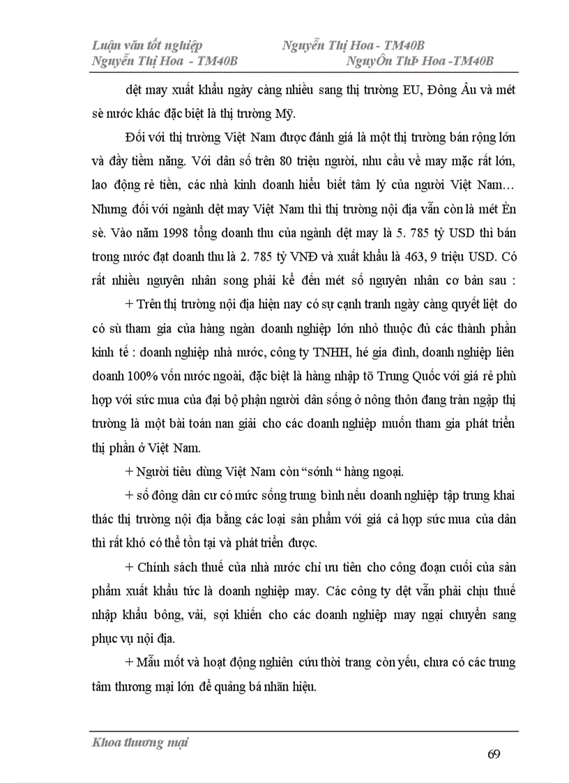 image for page Một số biện pháp phát triển thị trường bán trong nước của Công ty Dịch vụ Thương mại số 1 thuộc Tổng Công ty Dệt May Việt Nam