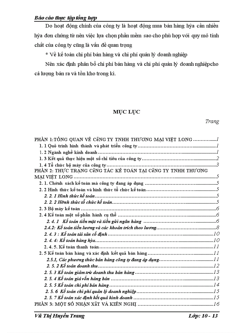 image for page Công tác kế toán tại công ty tnhh thương mại việt long