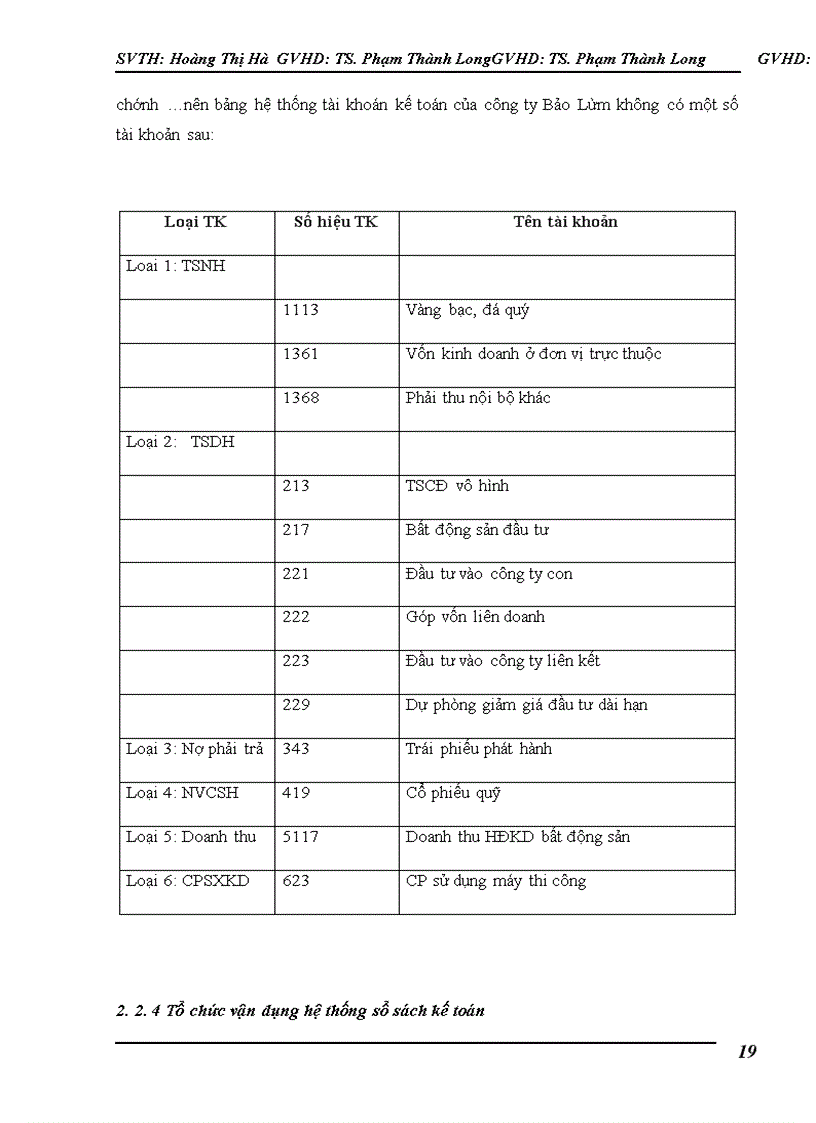 image for page Tổ chức hạch toán kế toán tại công ty tnhh bảo lâm