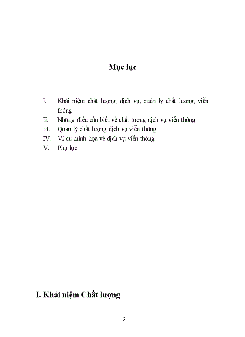image for page Chất lượng trong dịch vụ và dịch vụ về viễn thông