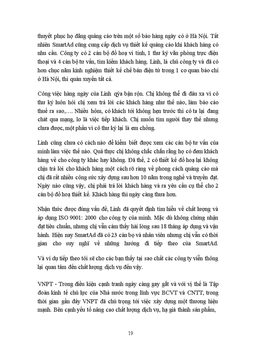 image for page Chất lượng trong dịch vụ và dịch vụ về viễn thông