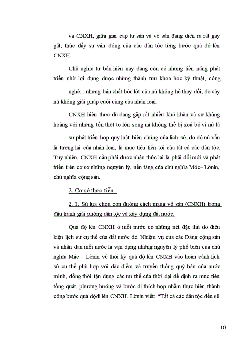 image for page Tính tất yếu của qúa trình công nghiệp hoá, hiện đại hoá trong sự nghiệp xây dựng CNXH ở Việt Nam