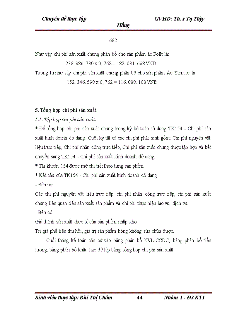 image for page Hoàn thiện kế toán chi phí sản xuất và tính giá thành sản phẩm tại công ty cổ phần may và thương mại Mỹ Hưng