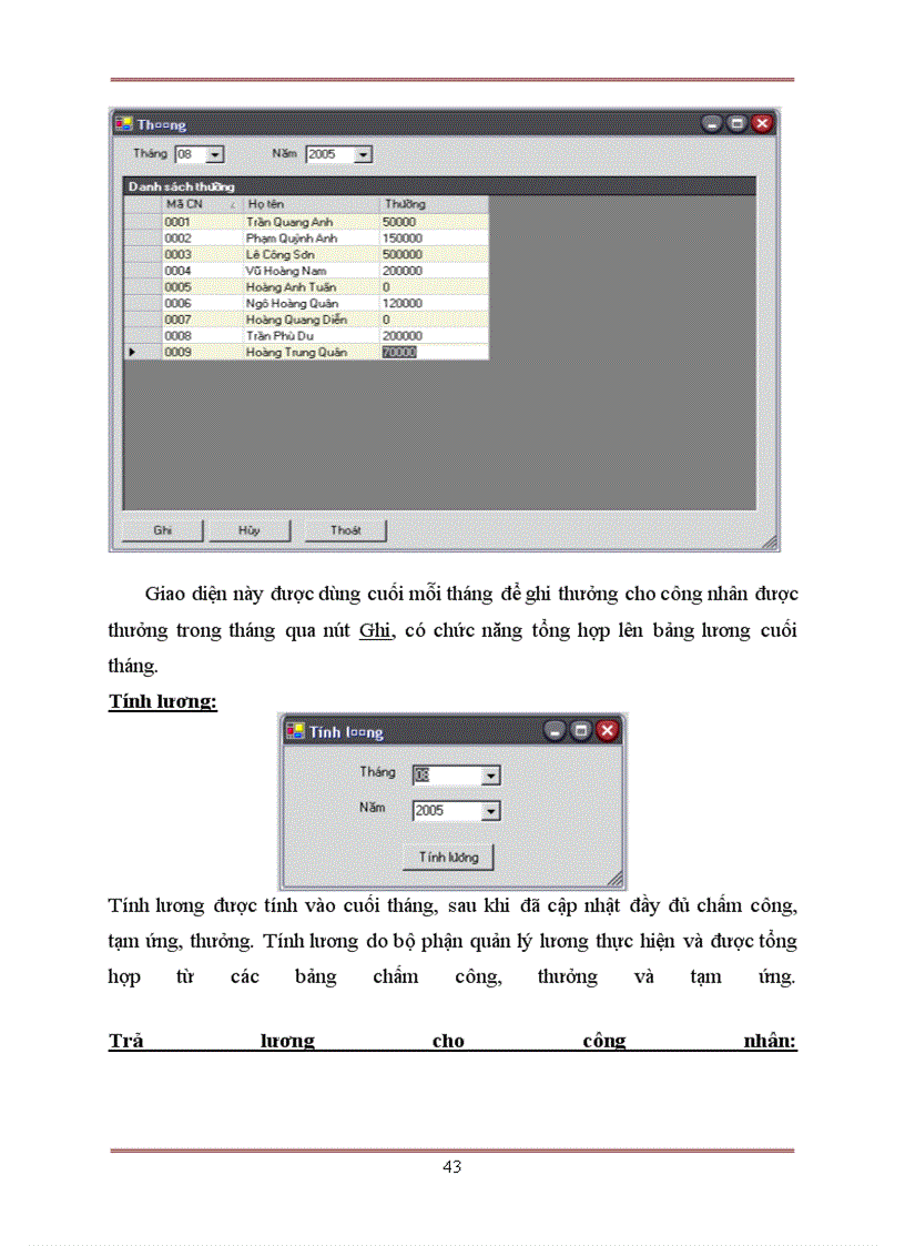 image for page Phân tích và thiết kế thống thông tin quản lý nhân sự tại công ty TNHH Hưng Long