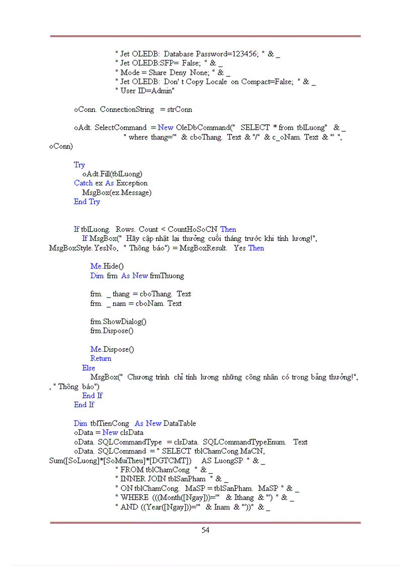 image for page Phân tích và thiết kế thống thông tin quản lý nhân sự tại công ty TNHH Hưng Long