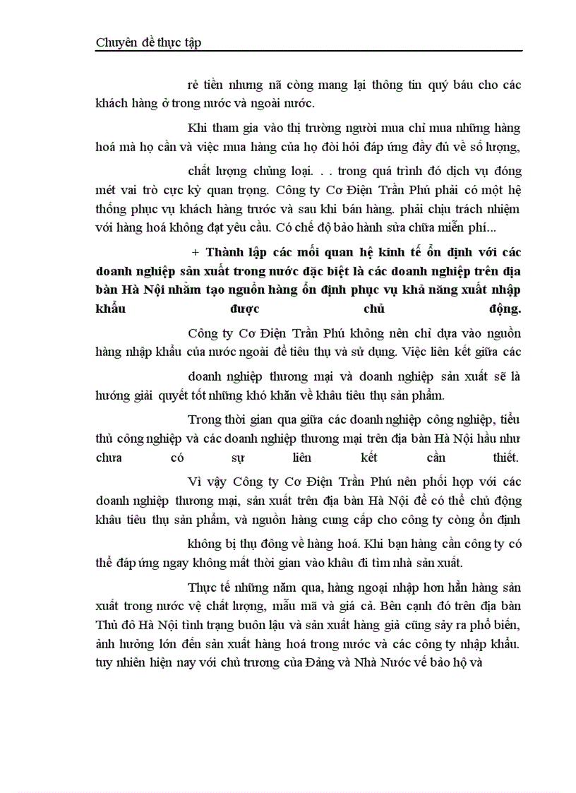 image for page Một số giải pháp nhằm nâng cao hiệu quả kinh doanh xuất nhập khẩu tại Công ty cơ điện Trần Phú