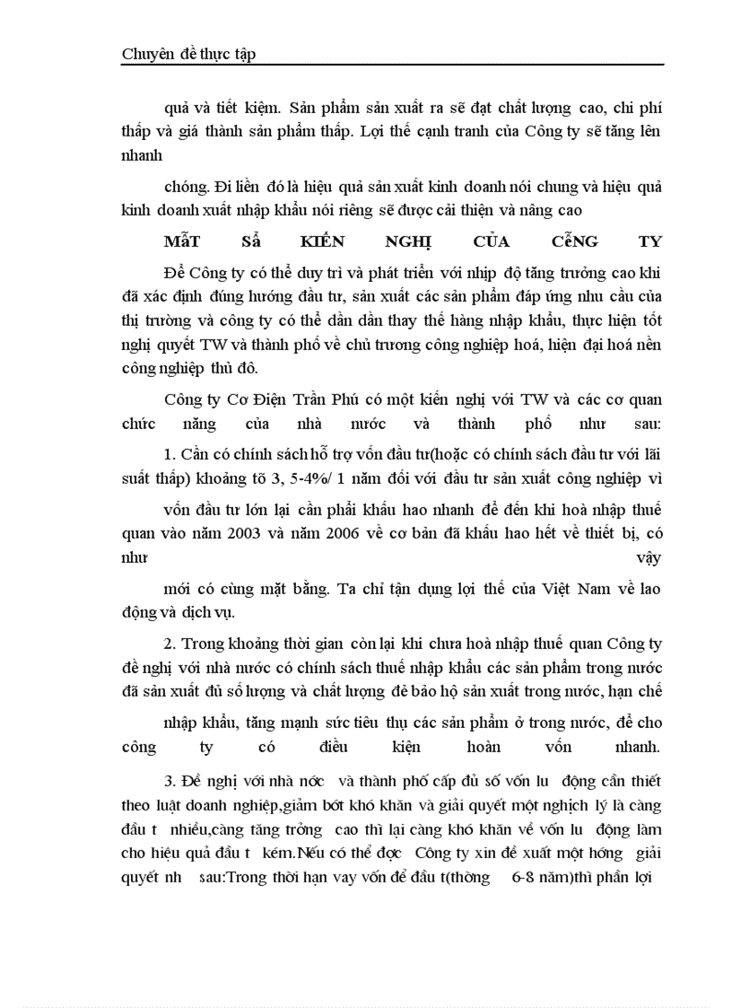 image for page Một số giải pháp nhằm nâng cao hiệu quả kinh doanh xuất nhập khẩu tại Công ty cơ điện Trần Phú
