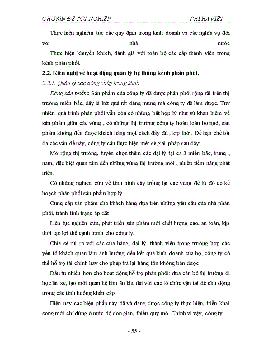 image for page Thực trạng và một số giải pháp nhằm hoàn thiện hệ thống phân phối tại công ty cổ phần vật tư BVTV Hoà Bình