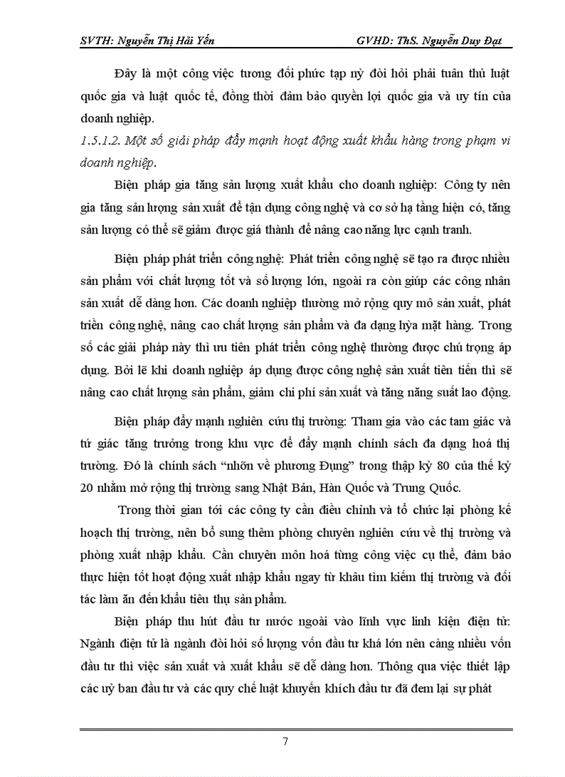 image for page Giải pháp đẩy mạnh xuất khẩu mặt hàng linh kiện điện tử sang thị trường Nhật Bản của công ty TNHH Ban Dai Việt Nam