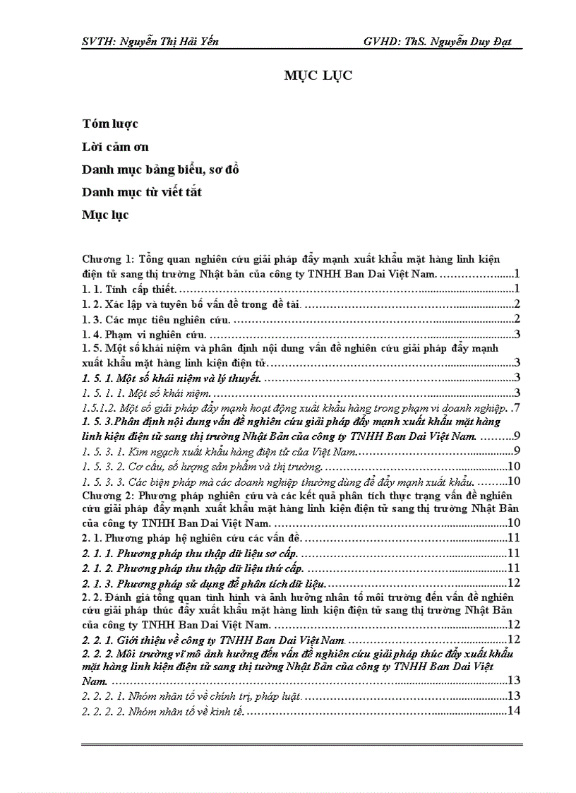 image for page Giải pháp đẩy mạnh xuất khẩu mặt hàng linh kiện điện tử sang thị trường Nhật Bản của công ty TNHH Ban Dai Việt Nam