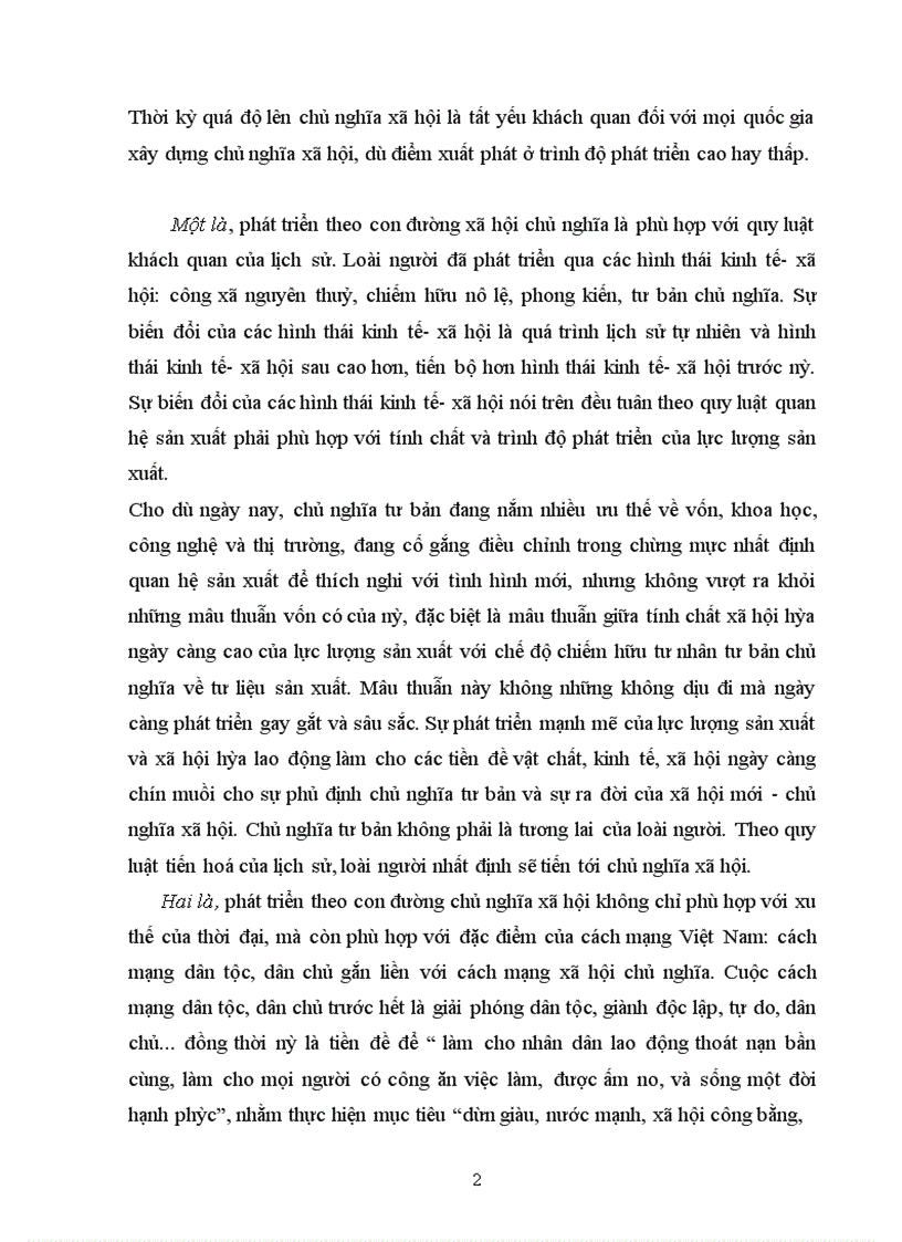 image for page Những mục tiêu khi tiến lên nền kinh tế mở nhiều hàng hóa