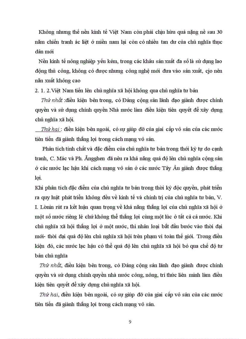 image for page Những mục tiêu khi tiến lên nền kinh tế mở nhiều hàng hóa