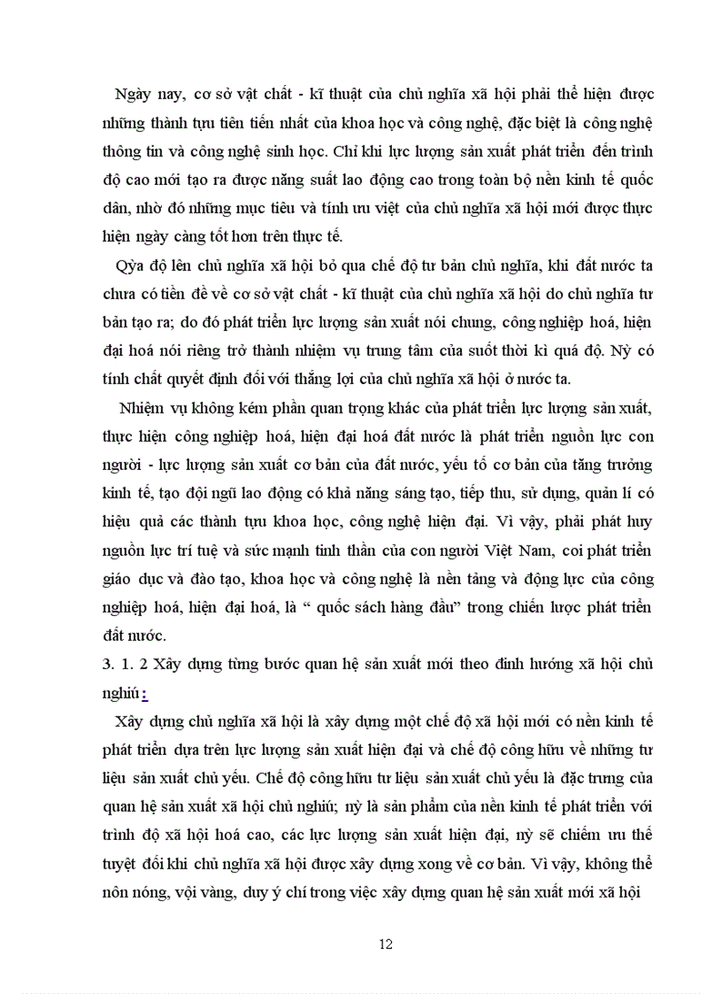 image for page Những mục tiêu khi tiến lên nền kinh tế mở nhiều hàng hóa