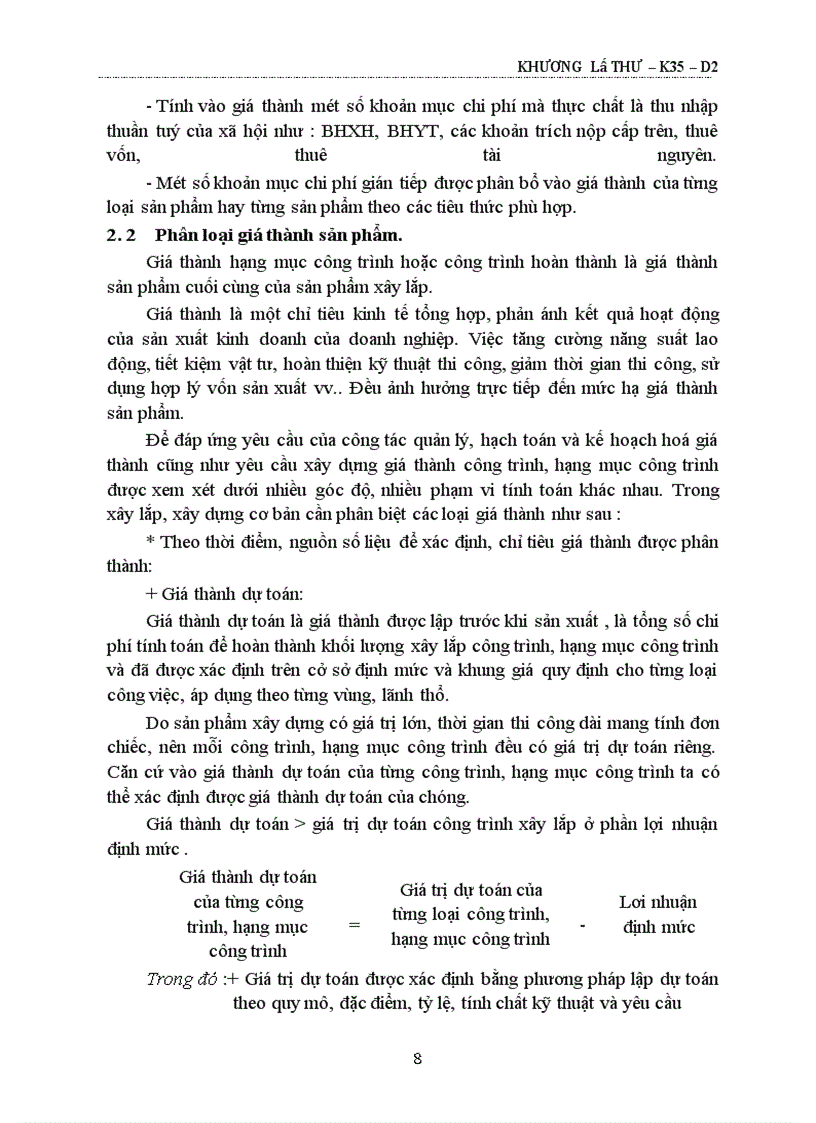 image for page Hoàn thiện kế toán chi phí và tính giá thành tại Công ty Sông Đà 11 – Tổng công ty Sông Đà