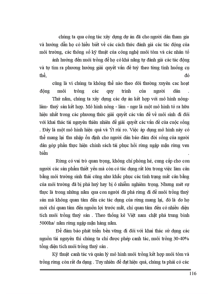 image for page Giải pháp nâng cao hiệu quả bền vững trong một số dự án nuôi tôm ven biển