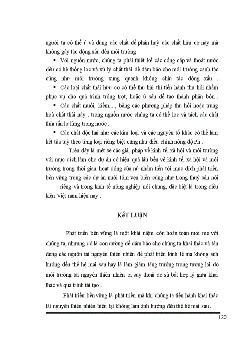 image for page Giải pháp nâng cao hiệu quả bền vững trong một số dự án nuôi tôm ven biển