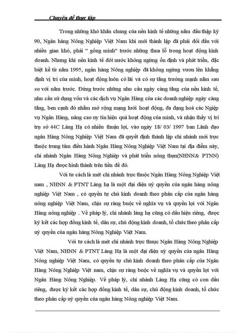 image for page Một số suy nghĩ nhằm nâng cao từng bước hình thức trả lương ở NHNN & PTNThôn Láng Hạ