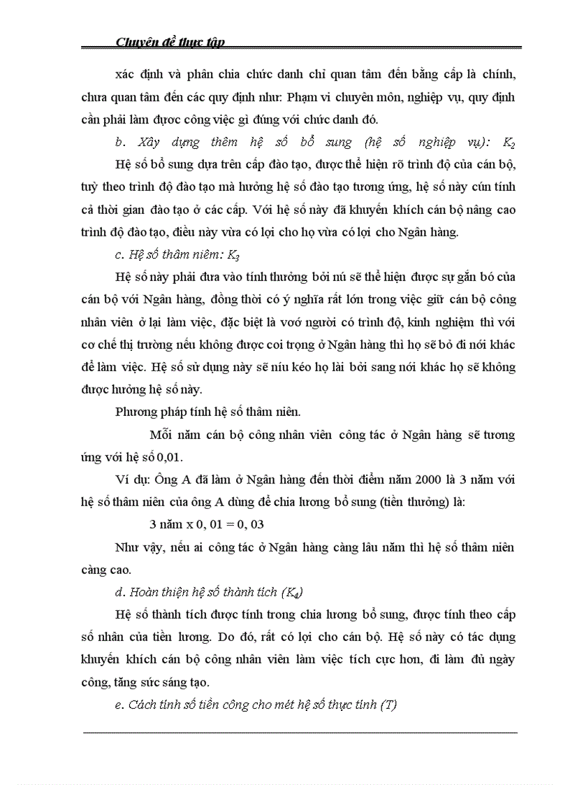 image for page Một số suy nghĩ nhằm nâng cao từng bước hình thức trả lương ở NHNN & PTNThôn Láng Hạ