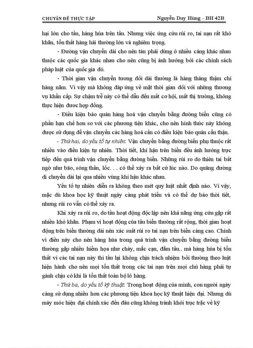 image for page Triển khai nghiệp vụ bảo hiểm hàng hoá XNK vận chuyển bằng đường biển tại công ty cổ phần bảo hiểm Petrolimex